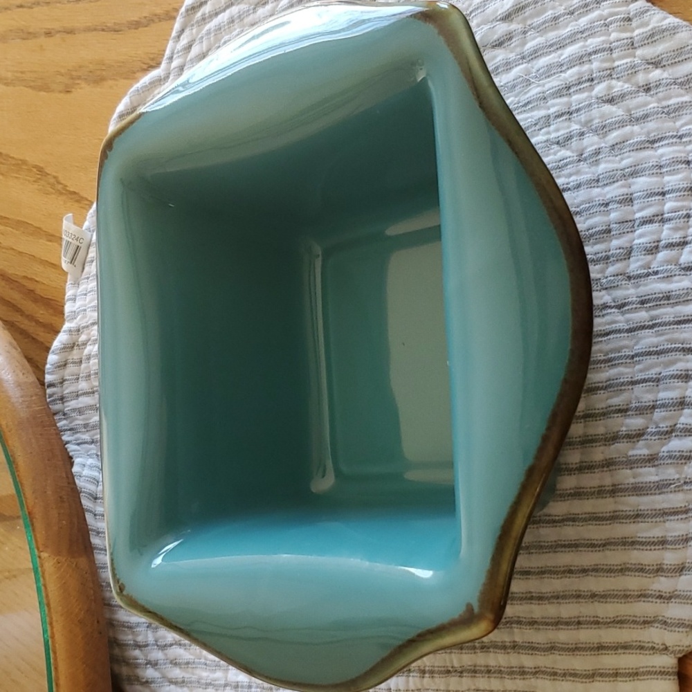 Southern Living at Home Tuscan Everyday Baker Blue Teal Square 9" Baking Dish